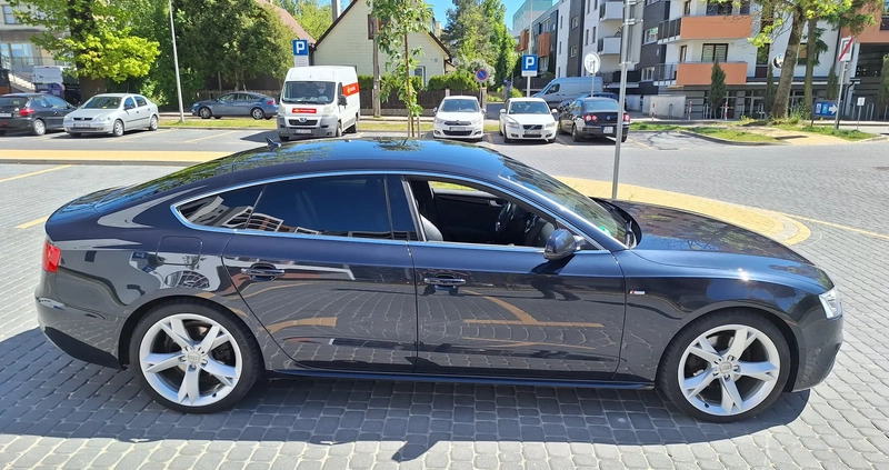 Audi A5 cena 74999 przebieg: 130000, rok produkcji 2016 z Białystok małe 407